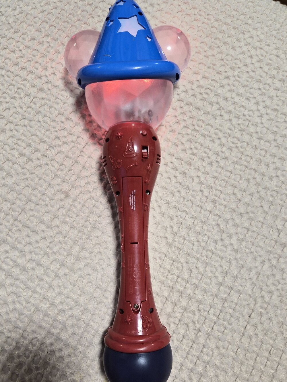 Kids Light-Up Wizard Wand Toy - Blue and Pink